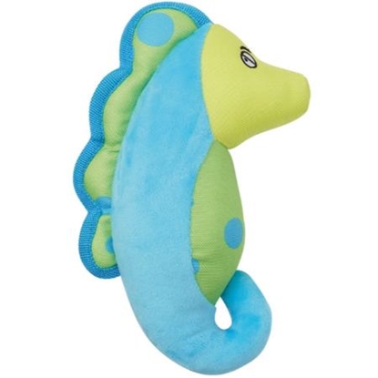 Picture of Plush Recycled dog Toy Sea horse